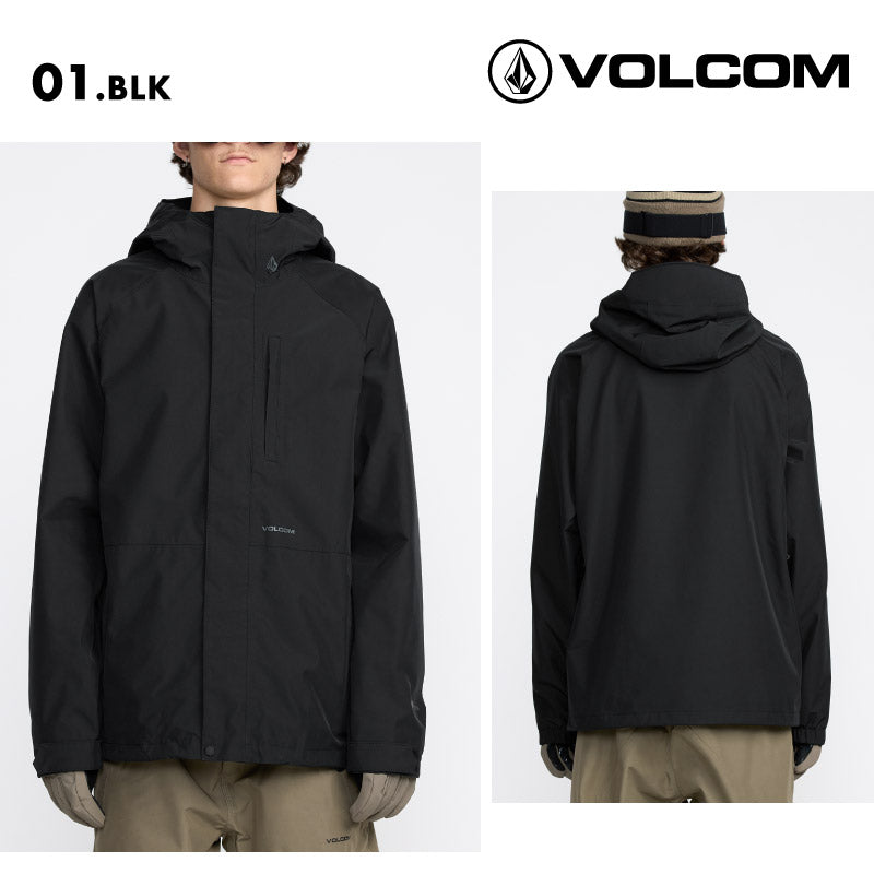 VOLCOM/ボルコム スノーボードウェア メンズ スノージャケット DUA GORE-TEX JACKET 2026 SNOW G0652605 スノーウェア スノボウェア スノーボード スキー ジャケット単品 ゲレンデ 防寒着 アウター ゴアテックス 男性用