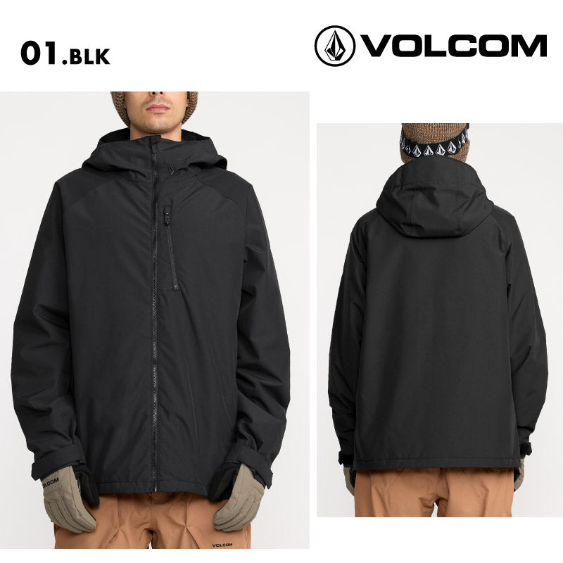 VOLCOM/ボルコム スノーボードウェア メンズ スノージャケット 2836 INS JACKET 2026 SNOW G0452606 スノーウェア スノボウェア スノーボード スキー ジャケット単品 ゲレンデ 防寒着 アウター ブランド 男性用