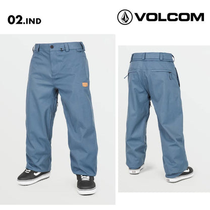 VOLCOM/ボルコム メンズ スノーウェア パンツ ARTHUR 20K PANT 2025 SNOW G1352514 スノーボード スキー ウインタースポーツ 防寒 スノボウェア スキーウェア ボトムス バギーフィット レトロ メッシュ裏地 男性用