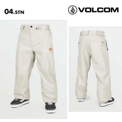 VOLCOM/ボルコム メンズ スノーウェア パンツ ARTHUR 20K PANT 2025 SNOW G1352514 スノーボード スキー ウインタースポーツ 防寒 スノボウェア スキーウェア ボトムス バギーフィット レトロ メッシュ裏地 男性用