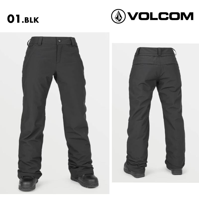 VOLCOM/ボルコム レディース スノーウェア パンツ FROCHICKIE INS PANT 2025 SNOW H1252504 スノーボード スキー ウインタースポーツ 防寒 スノボウェア スキーウェア ボトムス リラックスフィット ミッドライズ バックポケット 女性用