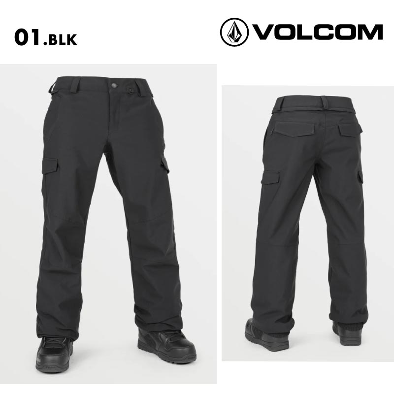 VOLCOM/ボルコム レディース スノーウェア パンツ WILDLING PANT 2025 SNOW H1352508 スノーボード スキー ウインタースポーツ 防寒 スノボウェア スキーウェア ボトムス リラックスフィット バックポケット ミッドライズ 女性用