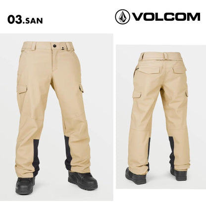 VOLCOM/ボルコム レディース スノーウェア パンツ WILDLING PANT 2025 SNOW H1352508 スノーボード スキー ウインタースポーツ 防寒 スノボウェア スキーウェア ボトムス リラックスフィット バックポケット ミッドライズ 女性用