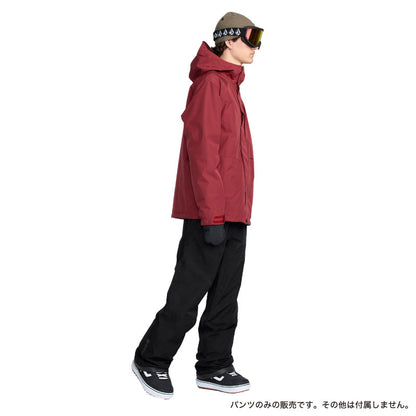 VOLCOM/ボルコム スノーボードウェア メンズ スノーパンツ DUA GORE-TEX PANT 2026 SNOW G1352607 スノーウェア スノボウェア スノーボード スキー パンツ単品 ゲレンデ 防寒着 アウター ゴアテックス 男性用
