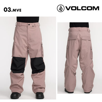 VOLCOM/ボルコム スノーボードウェア メンズ スノーパンツ NWRK BAGGY PANT 2026 SNOW G1352610 スノーウェア スノボウェア スノーボード スキー パンツ単品 ゲレンデ 防寒着 アウター ブランド 男性用