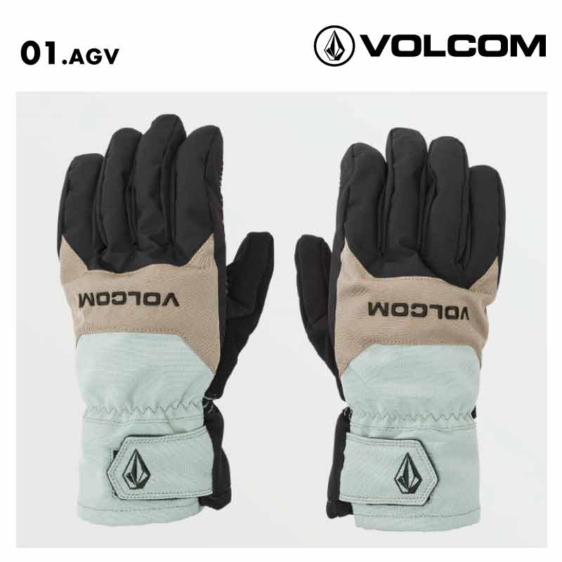 VOLCOM/ボルコム メンズ スノーグローブ V.CO NYLE GLOVE 2025 SNOW J6852508 スノボ スノーボード スキー 手袋 冬 防寒 ブランド おしゃれ 男性用