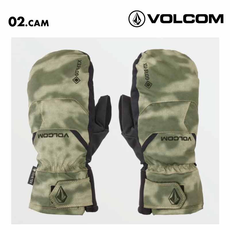 VOLCOM/ボルコム メンズ GORE-TEX ミトングローブ STAY DRY MITT 2025 SNOW J6852505 スノボ スノーボード スキー 手袋 ゴアテックス 防寒 ブランド おしゃれ 男性用