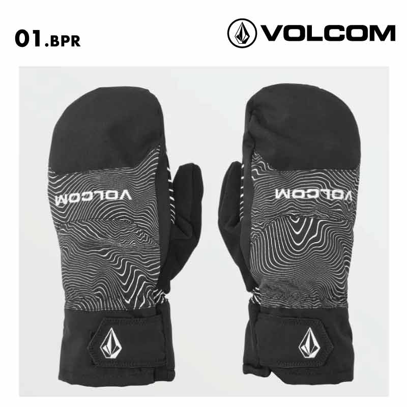 VOLCOM/ボルコム メンズ ミトングローブ V.CO NYLE MITT 2025 SNOW J6852509 スノボ スノーボード スキー 手袋 冬 防寒 ブランド おしゃれ 男性用