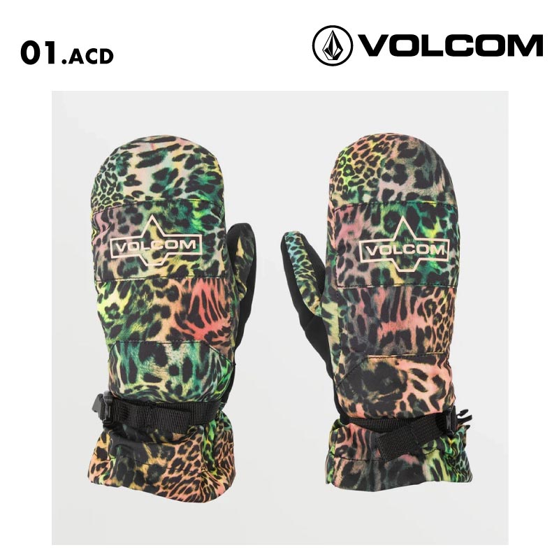 VOLCOM/ボルコム レディース ミトングローブ V.SNOW OVER MITT 2025 SNOW K6852505 スノボ スノーボード スキー 手袋 防寒 ブランド おしゃれ 女性用