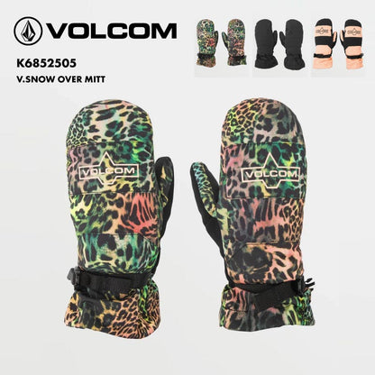 VOLCOM/ボルコム レディース ミトングローブ V.SNOW OVER MITT 2025 SNOW K6852505 スノボ スノーボード スキー 手袋 防寒 ブランド おしゃれ 女性用