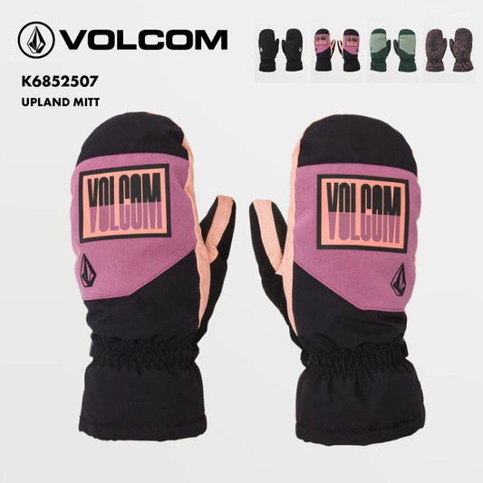 VOLCOM/ボルコム レディース ミトングローブ UPLAND MITT 2025 SNOW K6852507 スノボ スノーボード スキー 手袋 防寒 ブランド おしゃれ 女性用