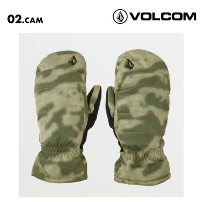 VOLCOM/ボルコム レディース ミトングローブ QUILT LOFT MITT 2025 SNOW K6852508 スノボ スノーボード スキー 手袋 防寒 ブランド おしゃれ 女性用