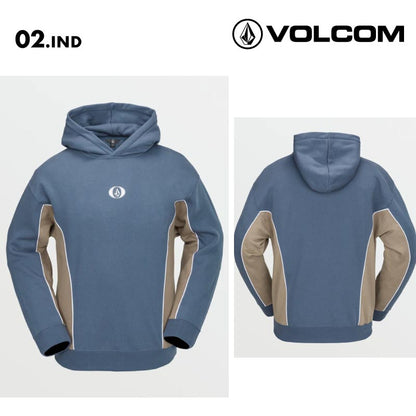 VOLCOM/ボルコム メンズ フリース パーカー VITAL P/O FLEECE 2025 SNOW G4152503 スノーボード スキー ウインタースポーツ 防寒 スノボウェア スキーウェア トップス ルーズフィット リブ編み裾 スウェット 男性用