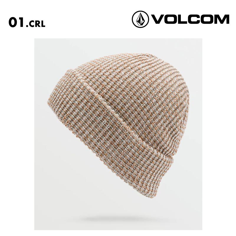 VOLCOM/ボルコム メンズ ニット帽 STONED KNIT BEANIE 2025 SNOW J5852500 帽子 スノボ スキー ビーニー 防寒 ブランド おしゃれ 男性用【メール便発送 13桁用24F】