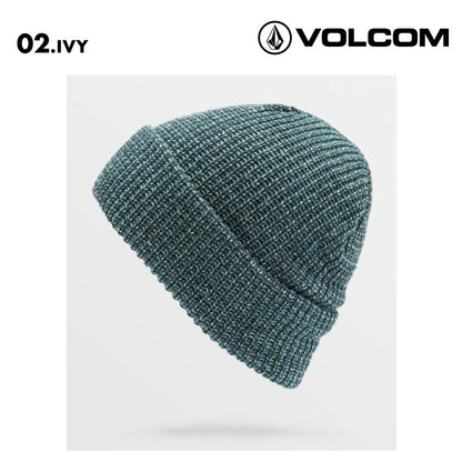 VOLCOM/ボルコム メンズ ニット帽 STONED KNIT BEANIE 2025 SNOW J5852500 帽子 スノボ スキー ビーニー 防寒 ブランド おしゃれ 男性用【メール便発送 13桁用24F】