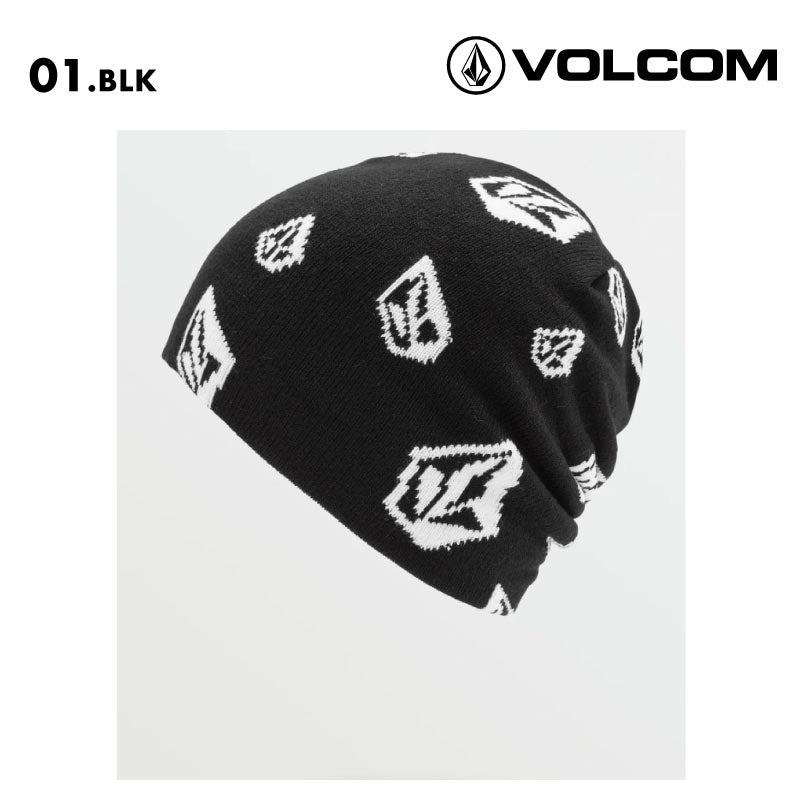 VOLCOM/ボルコム メンズ ニット帽 BLLBRD BEANIE 2025 SNOW J5852504 帽子 スノボ スキー ビーニー 防寒 ブランド おしゃれ 男性用【メール便発送 13桁用24F】