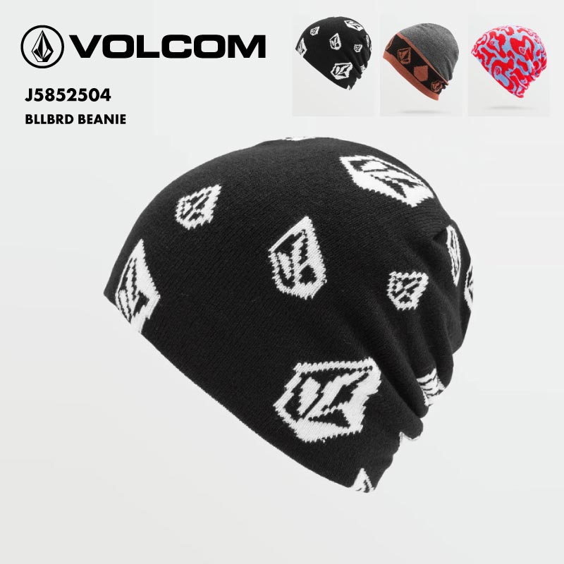 VOLCOM/ボルコム メンズ ニット帽 BLLBRD BEANIE 2025 SNOW J5852504 帽子 スノボ スキー ビーニー 防寒 ブランド おしゃれ 男性用【メール便発送 13桁用24F】