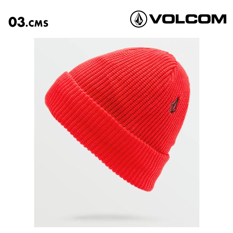 VOLCOM/ボルコム メンズ ニット帽 SWEEP LINED BEANIE 2025 SNOW J5852505 帽子 スノボ スキー ビーニー 防寒 ブランド おしゃれ 男性用【メール便発送 13桁用24F】