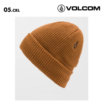 VOLCOM/ボルコム メンズ ニット帽 SWEEP LINED BEANIE 2025 SNOW J5852505 帽子 スノボ スキー ビーニー 防寒 ブランド おしゃれ 男性用【メール便発送 13桁用24F】