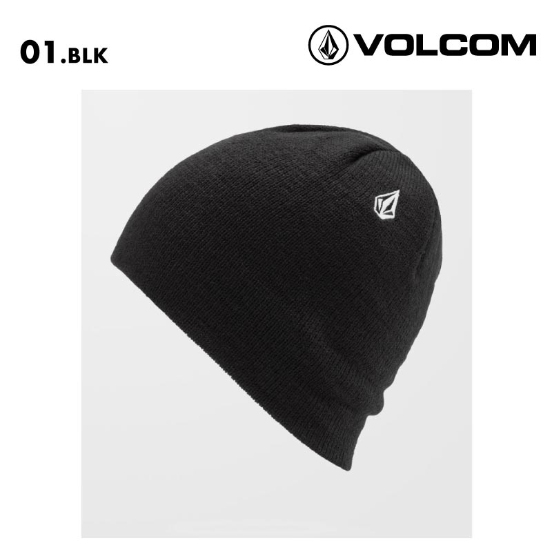 VOLCOM/ボルコム メンズ ニット帽 V.CO SKULL BEANIE 2025 SNOW J5852506 帽子 スノボ スキー ビーニー 防寒 ブランド おしゃれ 男性用【メール便発送 13桁用24F】