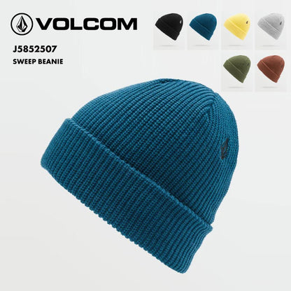 VOLCOM/ボルコム メンズ ニット帽 SWEEP BEANIE 2025 SNOW J5852507 帽子 スノボ スキー ビーニー 防寒 ブランド おしゃれ 男性用【メール便発送 13桁用24F】