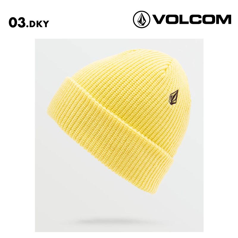 VOLCOM/ボルコム メンズ ニット帽 SWEEP BEANIE 2025 SNOW J5852507 帽子 スノボ スキー ビーニー 防寒 ブランド おしゃれ 男性用【メール便発送 13桁用24F】