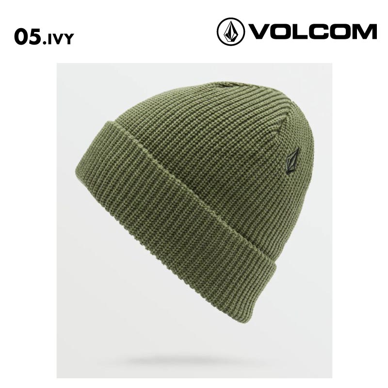 VOLCOM/ボルコム メンズ ニット帽 SWEEP BEANIE 2025 SNOW J5852507 帽子 スノボ スキー ビーニー 防寒 ブランド おしゃれ 男性用【メール便発送 13桁用24F】