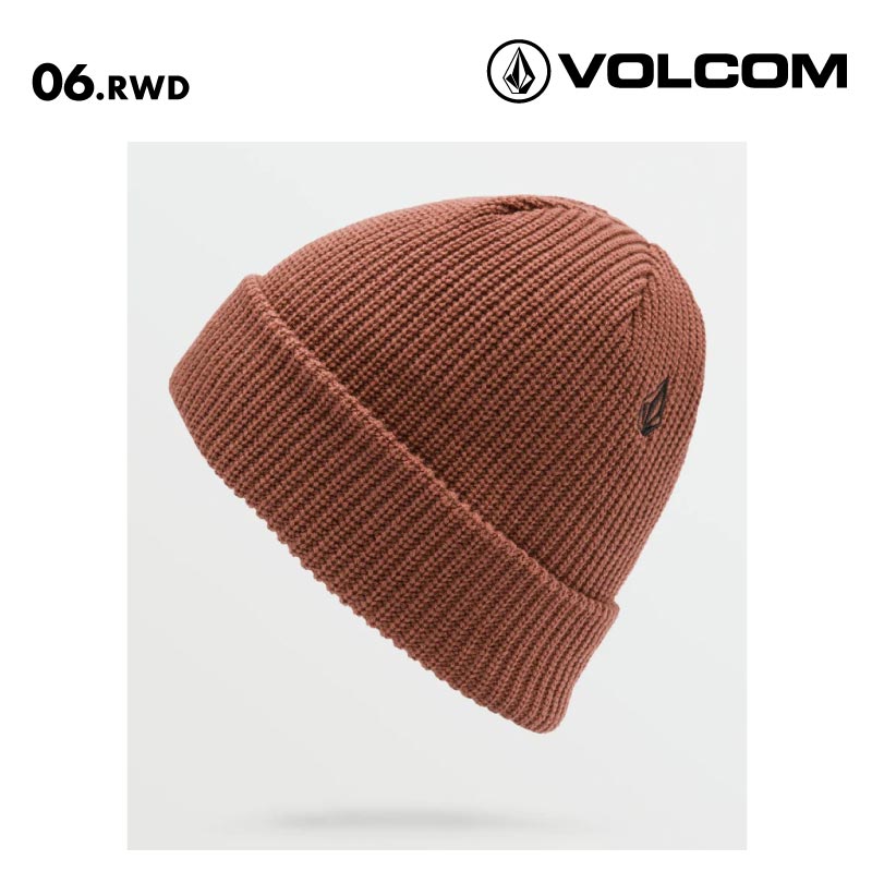 VOLCOM/ボルコム メンズ ニット帽 SWEEP BEANIE 2025 SNOW J5852507 帽子 スノボ スキー ビーニー 防寒 ブランド おしゃれ 男性用【メール便発送 13桁用24F】