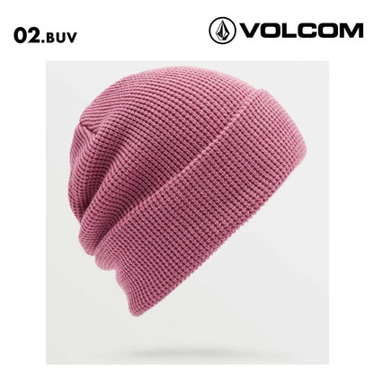 VOLCOM/ボルコム レディース ニット帽 POWER BEANIE 2025 SNOW K5852500 帽子 スノボ スキー ビーニー 防寒 ブランド おしゃれ 女性用【メール便発送 13桁用24F】