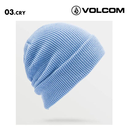 VOLCOM/ボルコム レディース ニット帽 POWER BEANIE 2025 SNOW K5852500 帽子 スノボ スキー ビーニー 防寒 ブランド おしゃれ 女性用【メール便発送 13桁用24F】