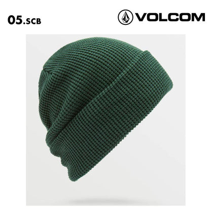 VOLCOM/ボルコム レディース ニット帽 POWER BEANIE 2025 SNOW K5852500 帽子 スノボ スキー ビーニー 防寒 ブランド おしゃれ 女性用【メール便発送 13桁用24F】