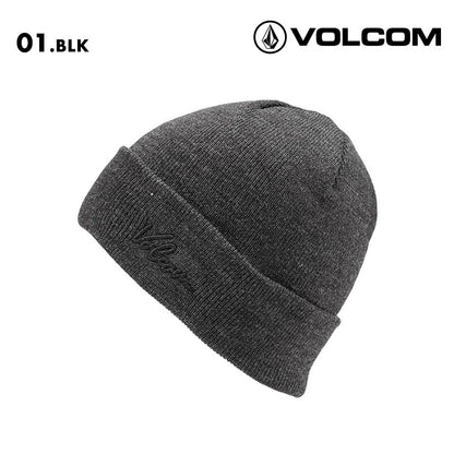 VOLCOM/ボルコム レディース ニット帽 V.CO FAVE BEANIE 2025 SNOW K5852508 帽子 スノボ スキー ビーニー 防寒 ブランド おしゃれ 女性用【メール便発送 13桁用24F】