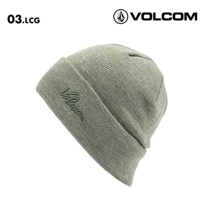 VOLCOM/ボルコム レディース ニット帽 V.CO FAVE BEANIE 2025 SNOW K5852508 帽子 スノボ スキー ビーニー 防寒 ブランド おしゃれ 女性用【メール便発送 13桁用24F】