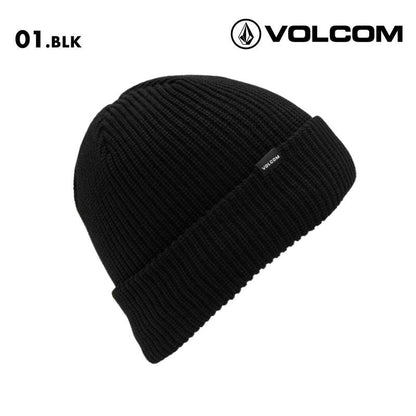 VOLCOM/ボルコム メンズ ビーニー SWEEP LINED BEANIE 2026 SNOW J5852607 スノボ スキー スノーボード ニット帽 帽子 ニットキャップ 防寒 折り返し 二つ折り ブランド 男性用[メール便発送 25FW-02]