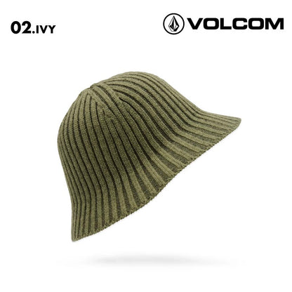 VOLCOM/ボルコム レディース バケットハット YAY KNIT BUCKET HAT 2025 SNOW K5852506 帽子 スノボ スキー バケハ 防寒 ブランド おしゃれ 女性用【メール便発送 13桁用24F】