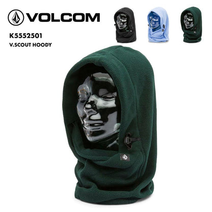 VOLCOM/ボルコム レディース フードネックウォーマー V.SCOUT HOODY 2025 SNOW K5552501 スノボ スノーボード スキー 防寒 フリース アウトドア 雪山 ブランド おしゃれ 女性用【メール便発送 13桁用24F】