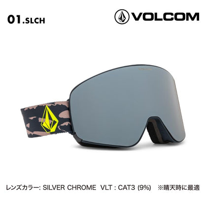 VOLCOM/ボルコム メンズ フレームレス 平面 ゴーグル AF ODYSSEY CAMO - Buckle 2025 SNOW VG5424809 スノボ スノーボード スキー スノー ブランド おしゃれ 男性用