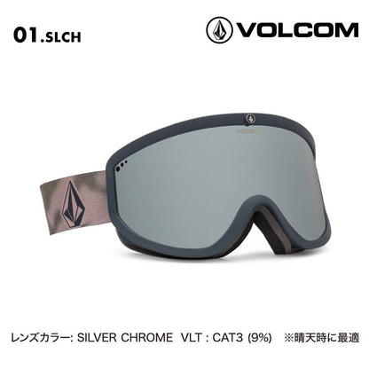 VOLCOM/ボルコム メンズ 平面 ゴーグル AF FOOTPRINTS CAMO HAZE 2025 SNOW VG5624110 スノボ スノーボード スキー スノー ブランド おしゃれ 男性用