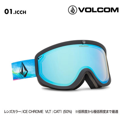 VOLCOM/ボルコム メンズ 平面 ゴーグル AF FOOTPRINTS MIKE RAVELSON  2025 SNOW VG5624119 スノボ スノーボード スキー スノー ブランド おしゃれ 男性用