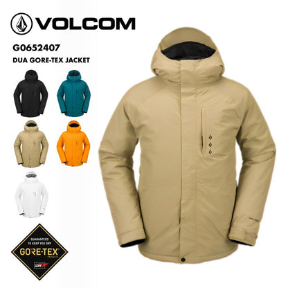 VOLCOM/ボルコム メンズ GORE-TEX スノージャケット G0652407 スノージャケット スノボウェア スノーウェア スキーウェア 上 ゴアテックス 男性用