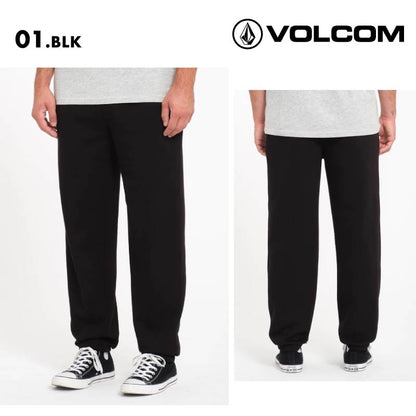 VOLCOM/ボルコム メンズ フリース パンツ SINGLE STONE FLEECE PANT 2024 FALL A1232405 ワークパンツ コーデュロイパンツ ルーズフィット ローライズ ブーツジッパー アウトドア 秋冬 ブランド シンプル 男性用 男性用