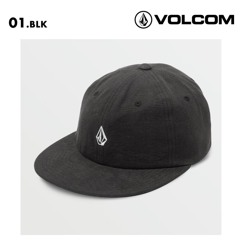 VOLCOM/ボルコム メンズ キャップ FULL STONE DAD HAT 2024 FALL D5512318 帽子 ぼうし コットン アウトドア 調節可能 紫外線対策 キャンプ 男性用 ブランド 男性用