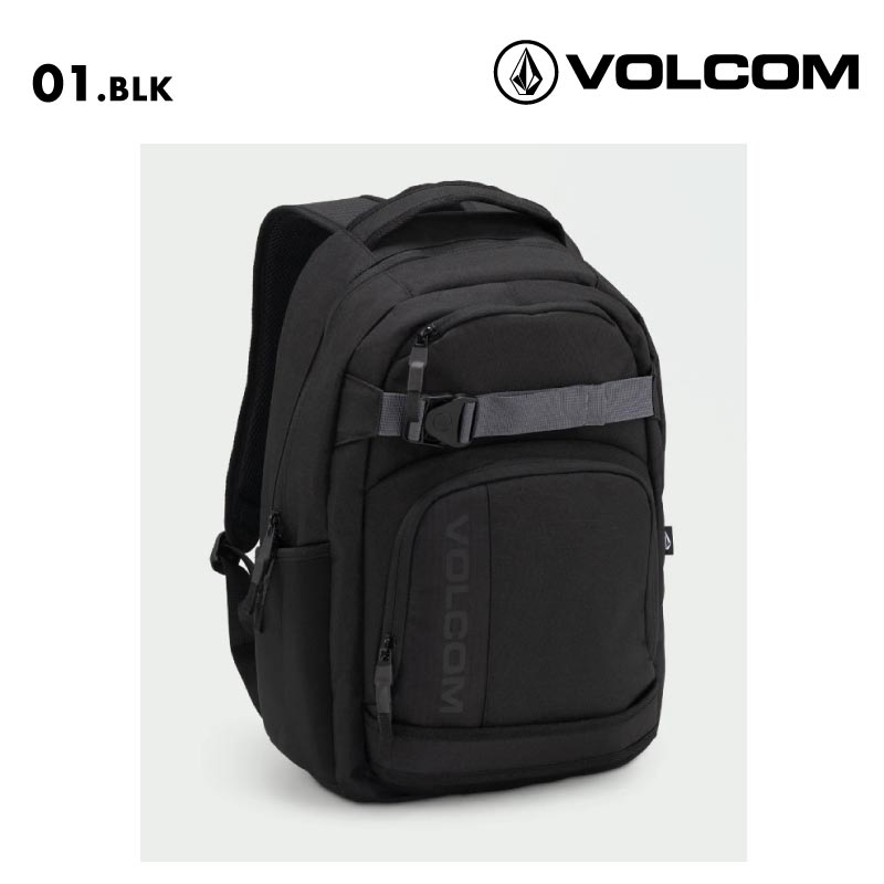 VOLCOM/ボルコム メンズ バックパック Everstone Skate Backapck 2024 FALL VMXX00DMEA リュック 通勤 通学 デイパック バッグ 鞄 23L ウォーターボトルポケット フロントポケット 男性用 男性用