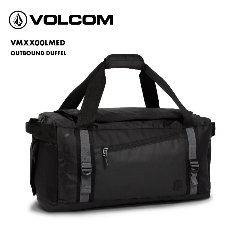 VOLCOM/ボルコム メンズ ボストンバッグ OUTBOUND DUFFEL 2024 FALL VMXX00LMED 鞄 かばん 旅行 ハンドバッグ 43L 大容量 トラベルバッグ ブランド 男性用