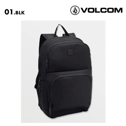 VOLCOM/ボルコム メンズ バックパック Roamer3Backpack 2024 FALL VMXX099MEA リュック 通勤 通学 デイパック バッグ 鞄 水筒ポケット パッド入りストラップ フロントポケット シンプル 男性用