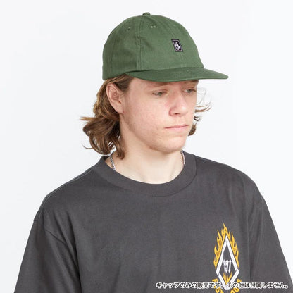 VOLCOM/ボルコム メンズ キャップ RAMP STONE ADJ HAT 2024 SPRING D5542302 帽子 ハット 紫外線対策 オシャレ アウトドア キャンプ 海 シンプル ブランド 男性用