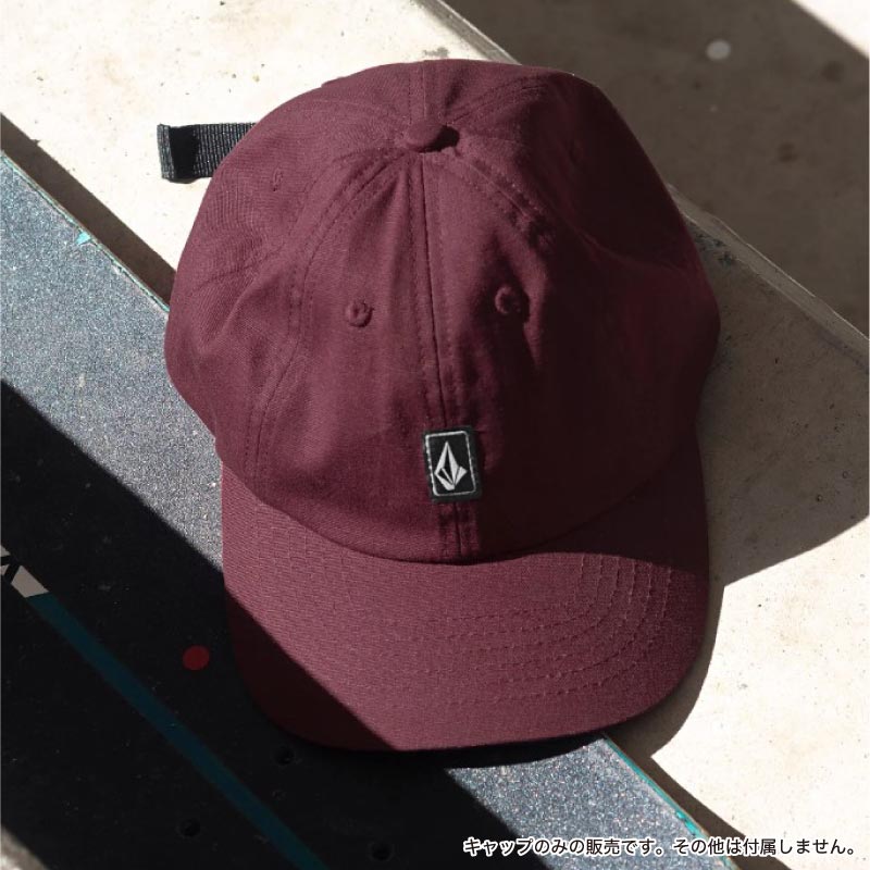 VOLCOM/ボルコム メンズ キャップ RAMP STONE ADJ HAT 2024 SPRING D5542302 帽子 ハット 紫外線対策 オシャレ アウトドア キャンプ 海 シンプル ブランド 男性用