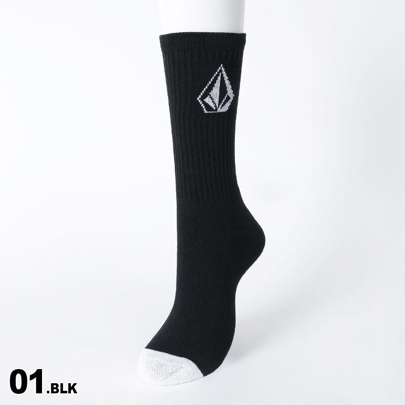 VOLCOM/ボルコム メンズ ソックス 3点セットホワイト D6302004 靴下 くつした くつ下 防寒 男性用