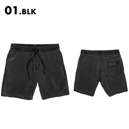 VOLCOM/ボルコム メンズ ボードショーツ CENTER TRUNK 17 2024 SPRING A2512305 サーフパンツ ショートパンツ 水着 海パン 海 ビーチ プール 海水浴 ウエスト調節 ブランド 男性用【メール便発送 24SS-07】