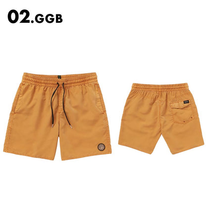 VOLCOM/ボルコム メンズ ボードショーツ CENTER TRUNK 17 2024 SPRING A2512305 サーフパンツ ショートパンツ 水着 海パン 海 ビーチ プール 海水浴 ウエスト調節 ブランド 男性用【メール便発送 24SS-07】